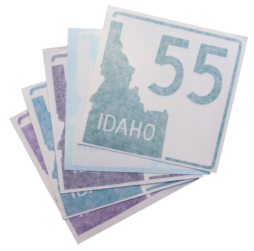 Idaho Highway 55 Sticker