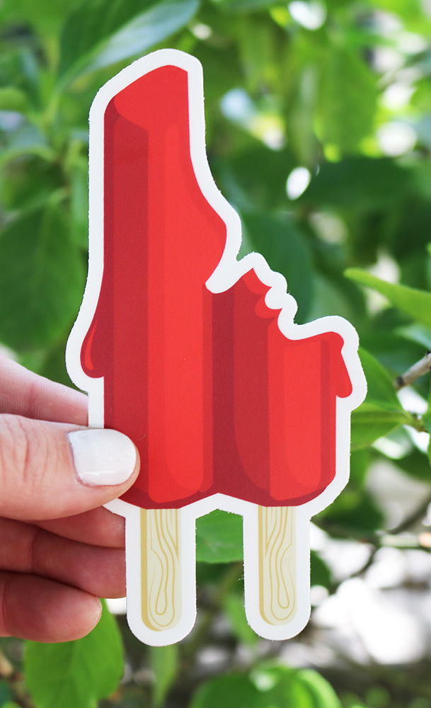 Idaho Popsicle Sticker