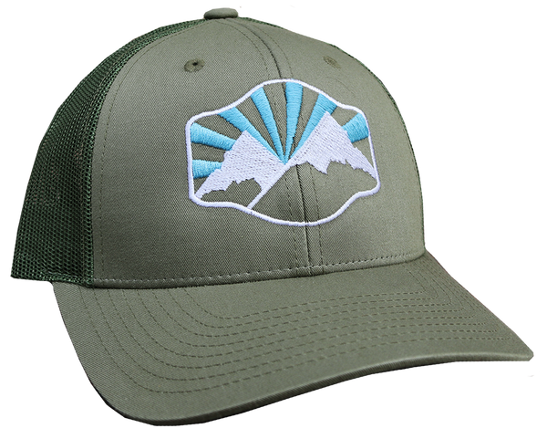 BANANA ink - Idaho Mountain Adjustable Mesh Hat