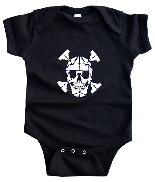 Idaho Skull Baby Onesie