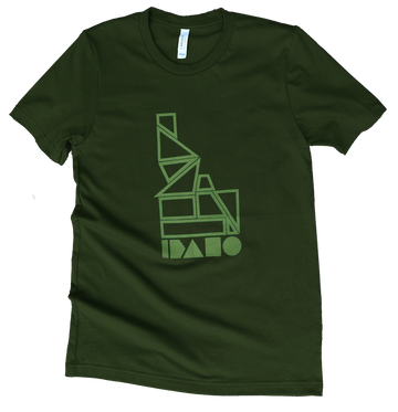 Geo Idaho Mens Tee