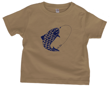Fish Idaho Toddler Tee