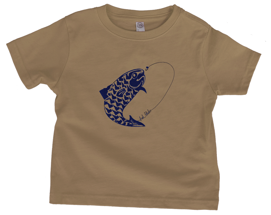 Fish Idaho Toddler Tee