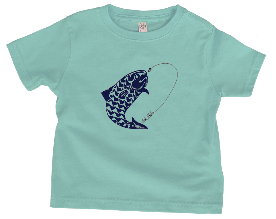 Fish Idaho Toddler Tee