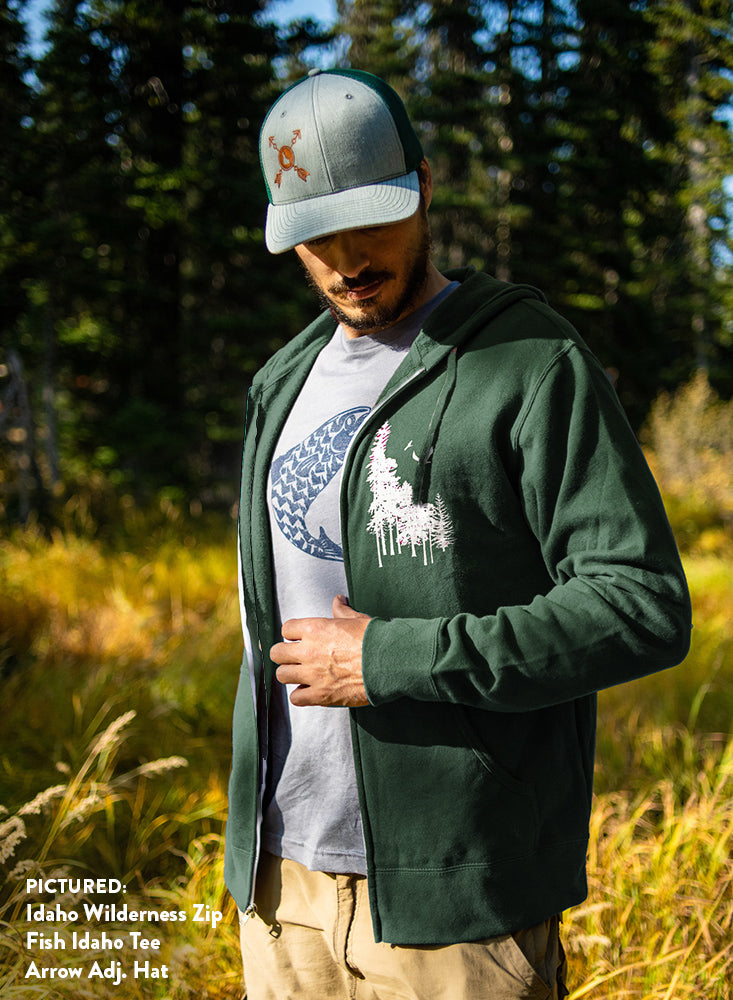 Idaho Wilderness Zip Sweatshirt