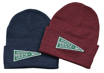 Boise Pennant Foldover Beanie