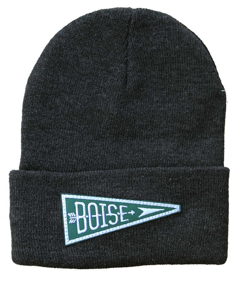 Boise Pennant Foldover Beanie