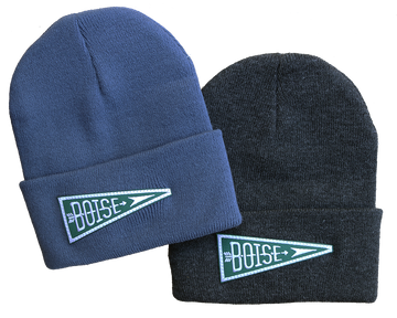 Boise Pennant Foldover Beanie