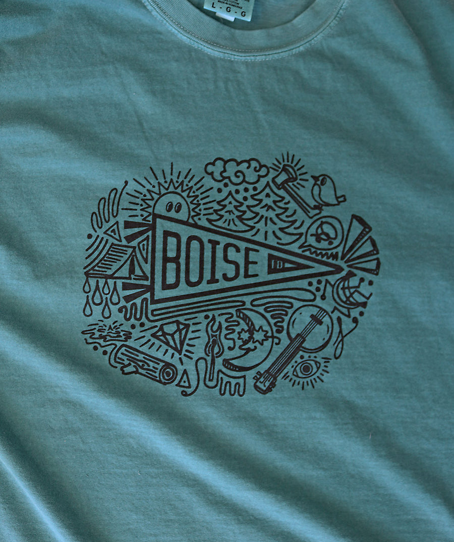 Boise Pennant Mens Tee