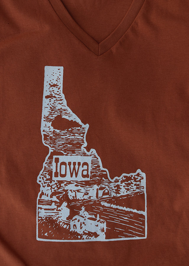 F+F Iowa Womens Tee