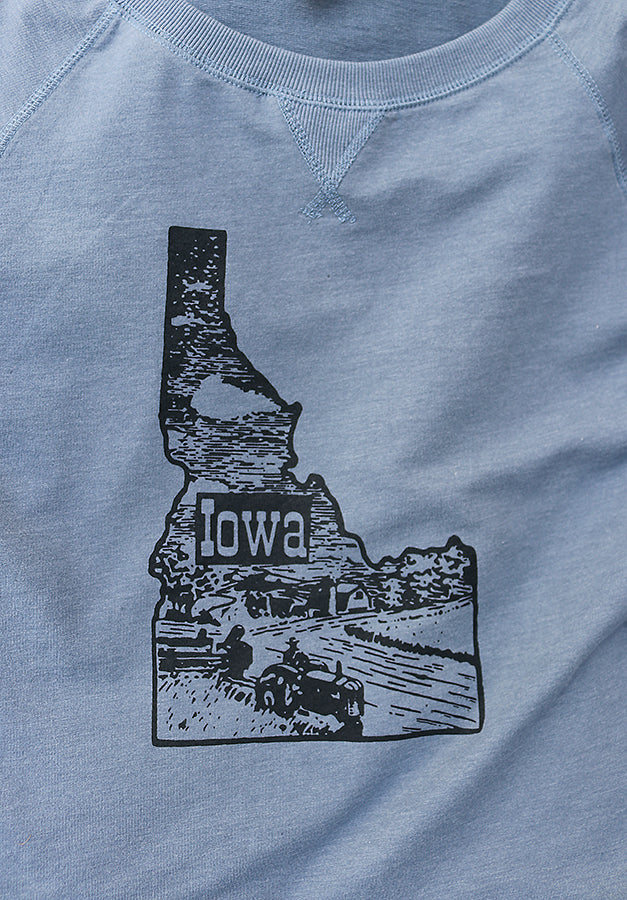 F+F Iowa Womens Long Sleeve Tee