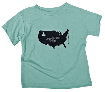 F+F Someone Loves Me Toddler Tee