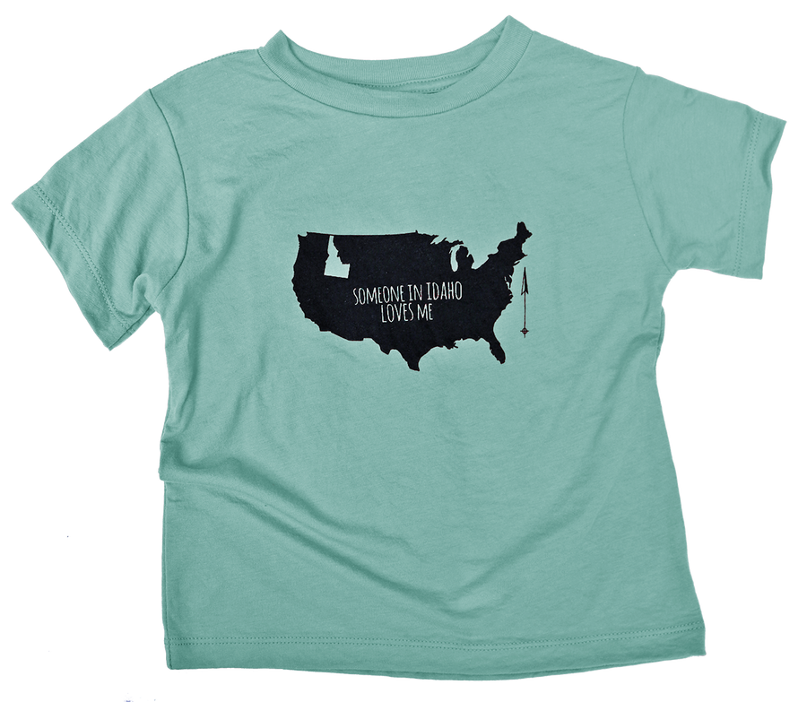 F+F Someone Loves Me Toddler Tee