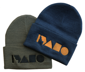 Geo Idaho Foldover Beanie