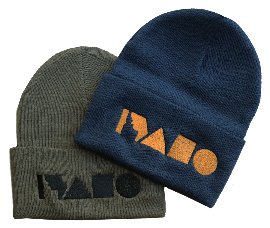 Geo Idaho Foldover Beanie