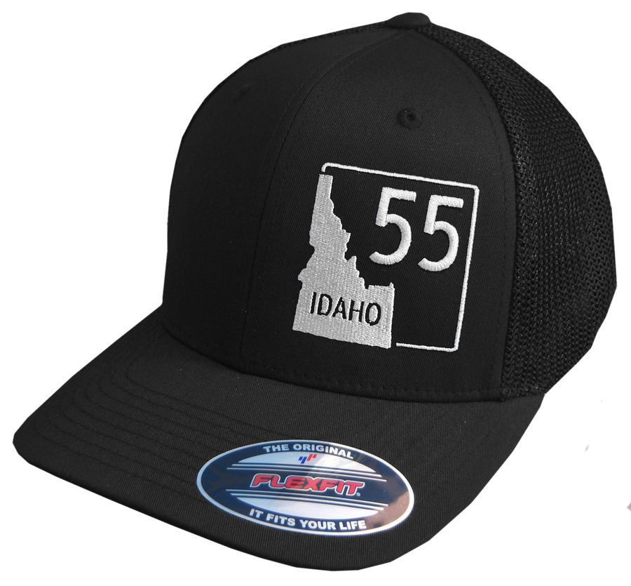 BANANA ink - Idaho Highway 55 Flex-Fit Mesh Back Hat