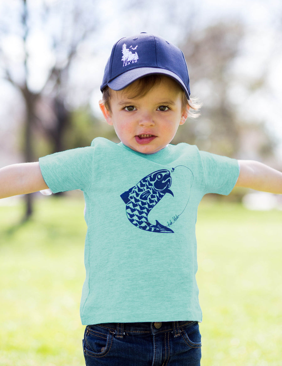 Fish Idaho Toddler Tee