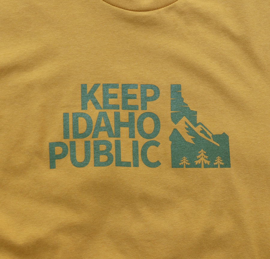 Keep Idaho Public Mens Tee