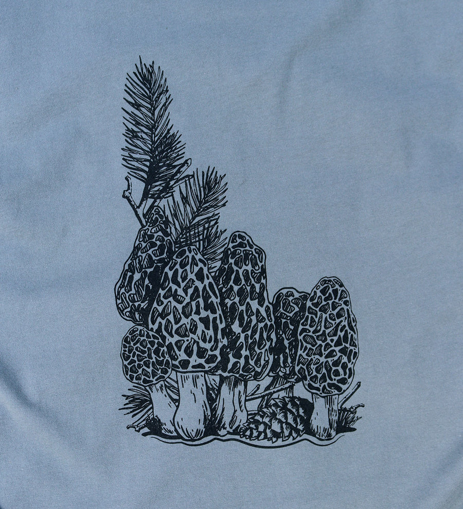 Idaho Morel Mens Long Sleeve Tee