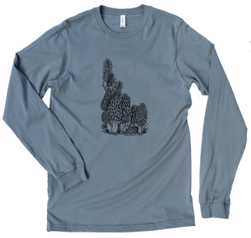 Idaho Morel Mens Long Sleeve Tee