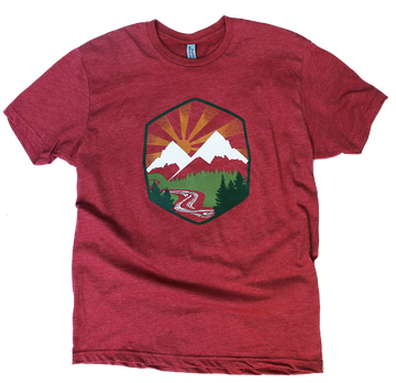 Idaho Mountain Men's Tee