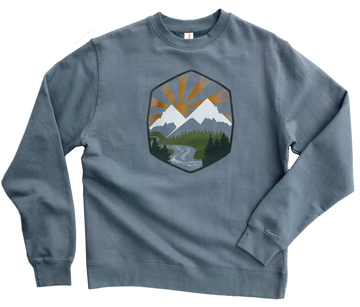 Idaho Mountain Crew Sweatshirt
