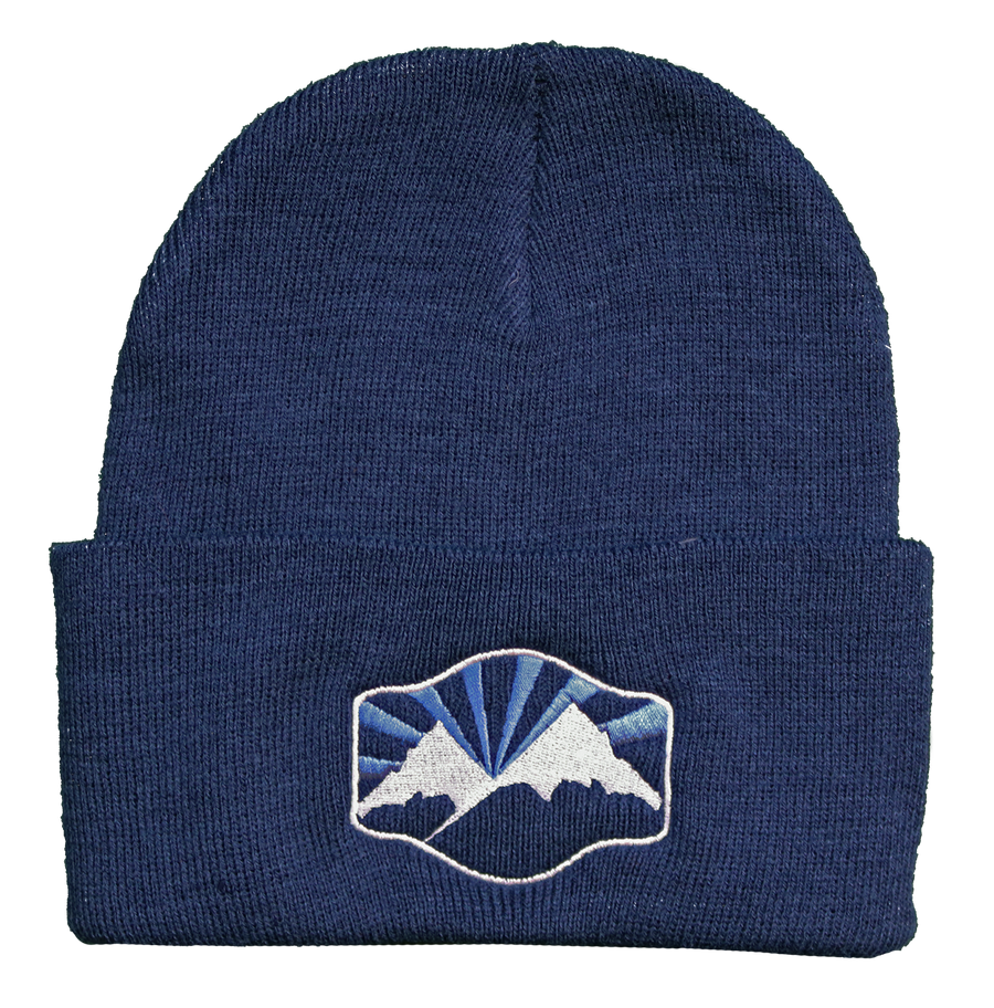 Idaho Mountains Foldover Beanie