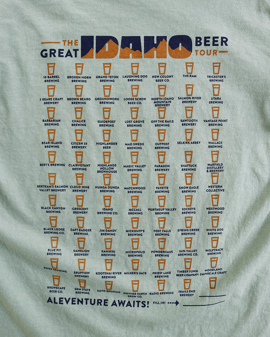 The Great Idaho Beer Tour - Mens Tee