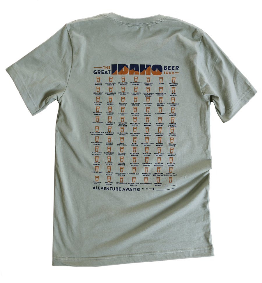 The Great Idaho Beer Tour - Mens Tee