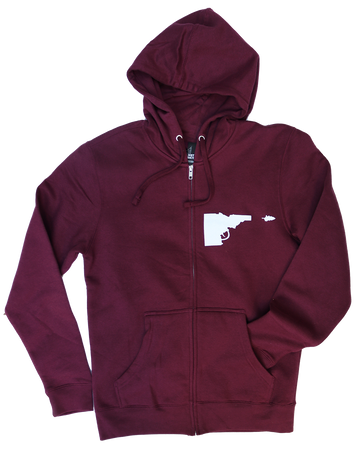 Idaho Tree-Gun Zip Sweatshirt