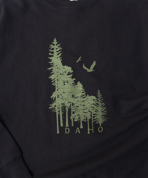 BANANA ink - Idaho Wilderness Crew Sweatshirt