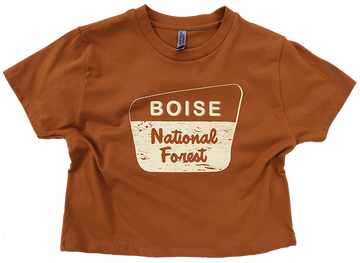 Boise National Forest Ladies Boxy Tee
