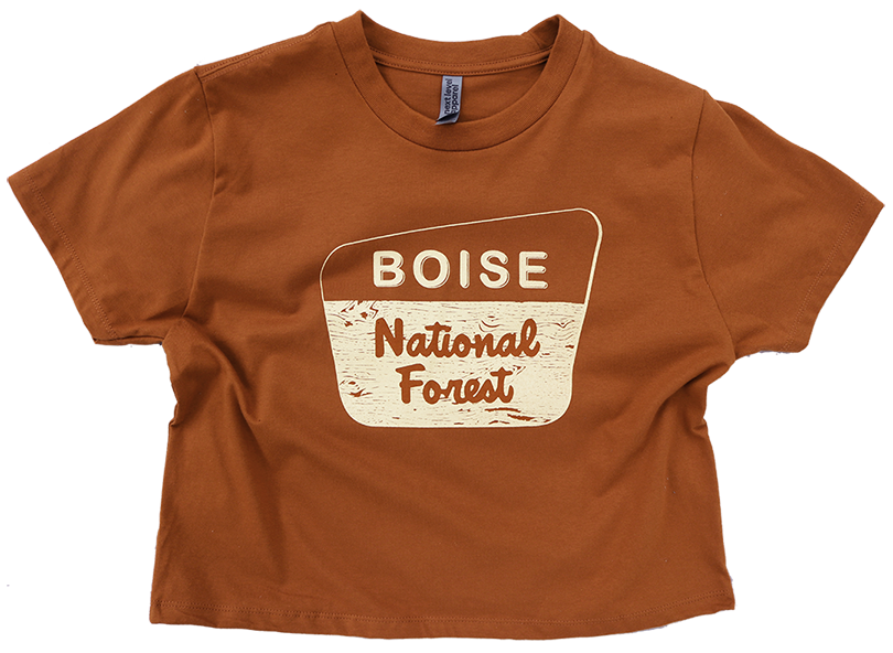 Boise National Forest Ladies Boxy Tee