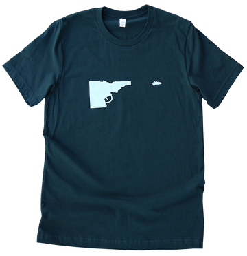 Idaho Tree-Gun Mens Tee