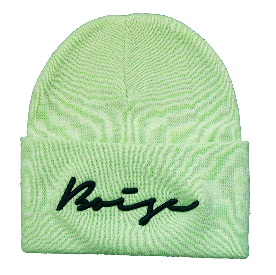 Idaho & Boise Script Beanie