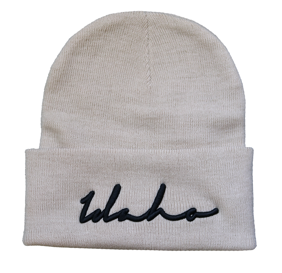 Idaho & Boise Script Beanie