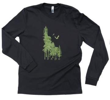 Idaho Wilderness Mens Long-Sleeve Tee