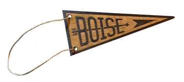 Boise Pennant Ornament