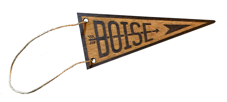 Boise Pennant Ornament