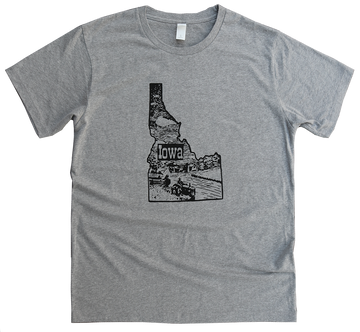 NWT Idaho Fishing T Shirt Size medium 18x28 #Idaho - Depop