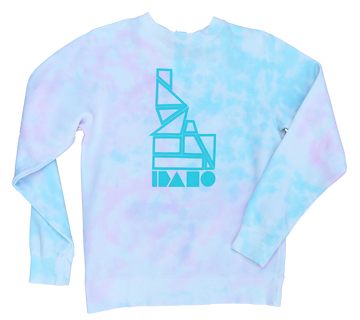 Geo Idaho Tie-Dye Crew Sweatshirt
