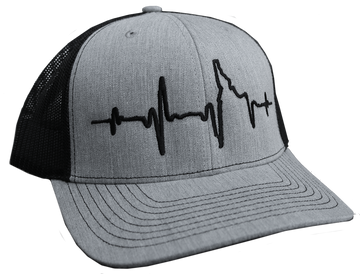 Heartbeat EKG Idaho Adjustable Hat