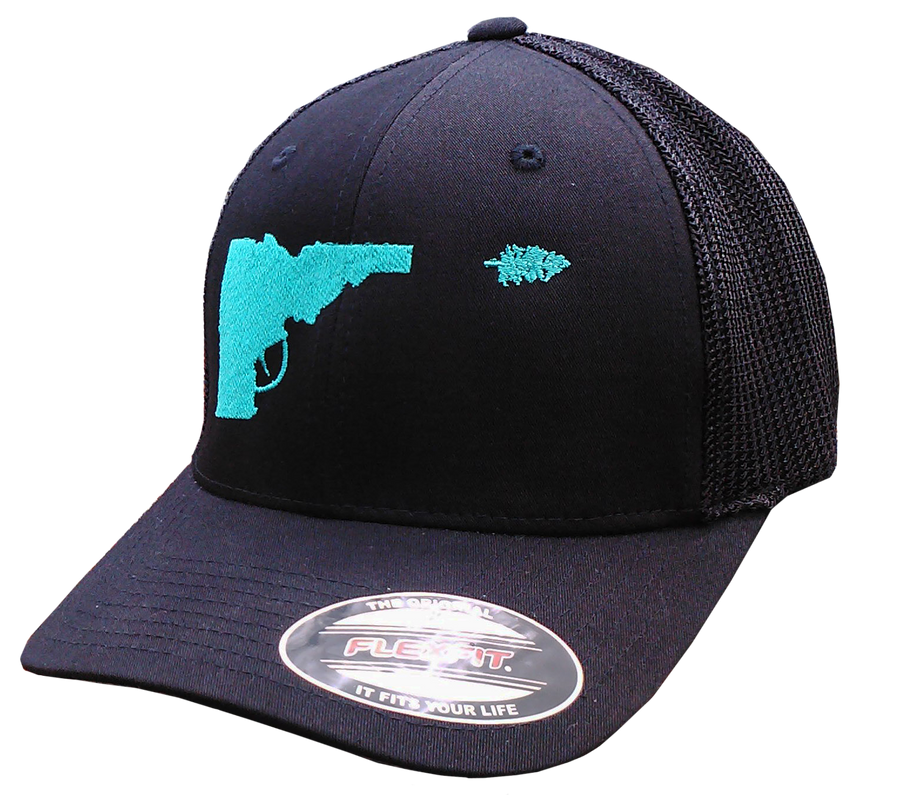 Idaho Tree-Gun Flex-Fit Mesh Back Hat