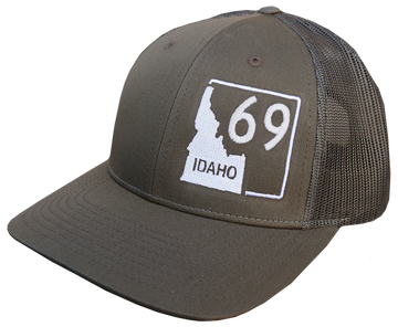 Idaho Highway 69 Adjustable Hat