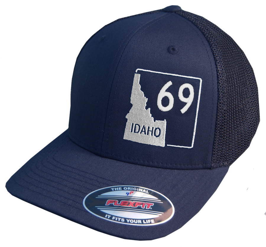 BANANA ink - Idaho Highway 69 Flex Fit Mesh-back Hat
