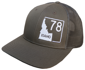 Idaho Highway 78 Adjustable Hat