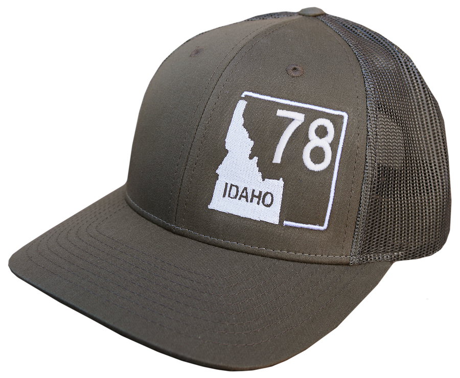 Idaho Highway 78 Adjustable Hat