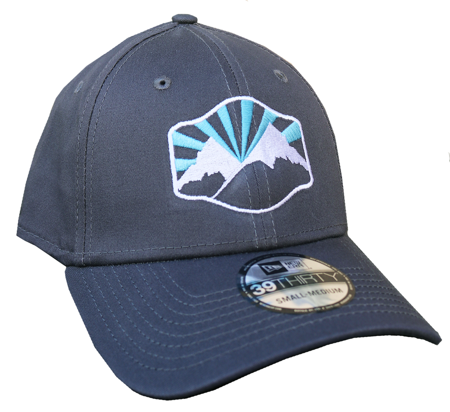 Idaho Mountains Curved-Bill Fitted Hat