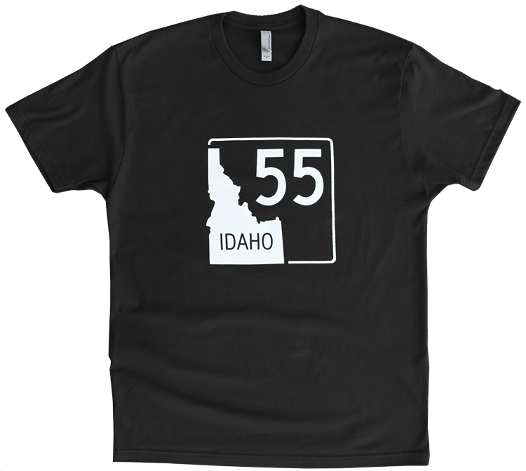 Idaho Highway 55 Mens Tee
