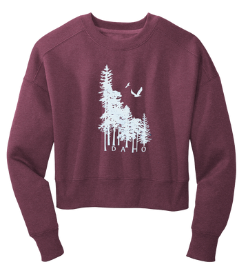 Idaho Wilderness Crop Sweatshirt
